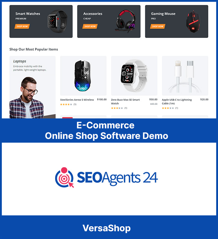 E-Commerce Online Shop Software Demo